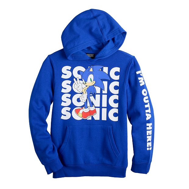 Sonic hoodie online boys