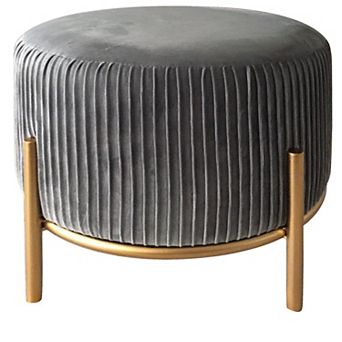 Pintuck Padded Stool