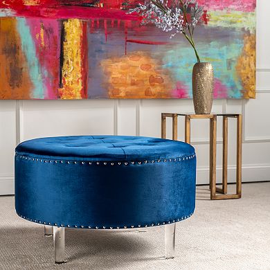 Tufted Storage Ottoman