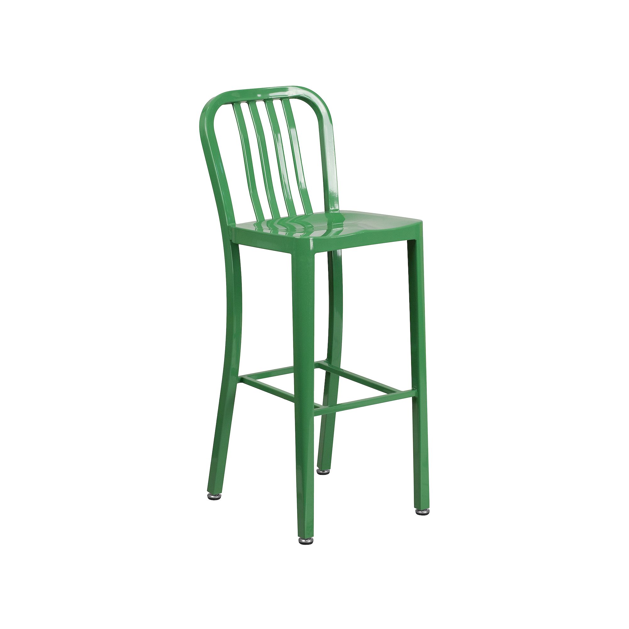 Flash Furniture Commercial Grade Indoor / Outdoor Bar Stool, Green