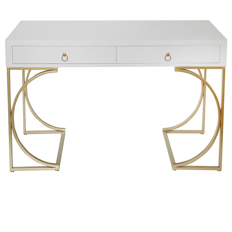 Julienne Modern Desk, White