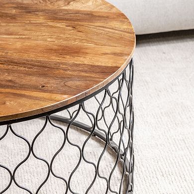 Jonathan Openwork Coffee Table