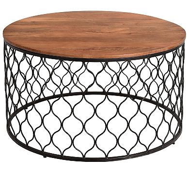 Jonathan Openwork Coffee Table