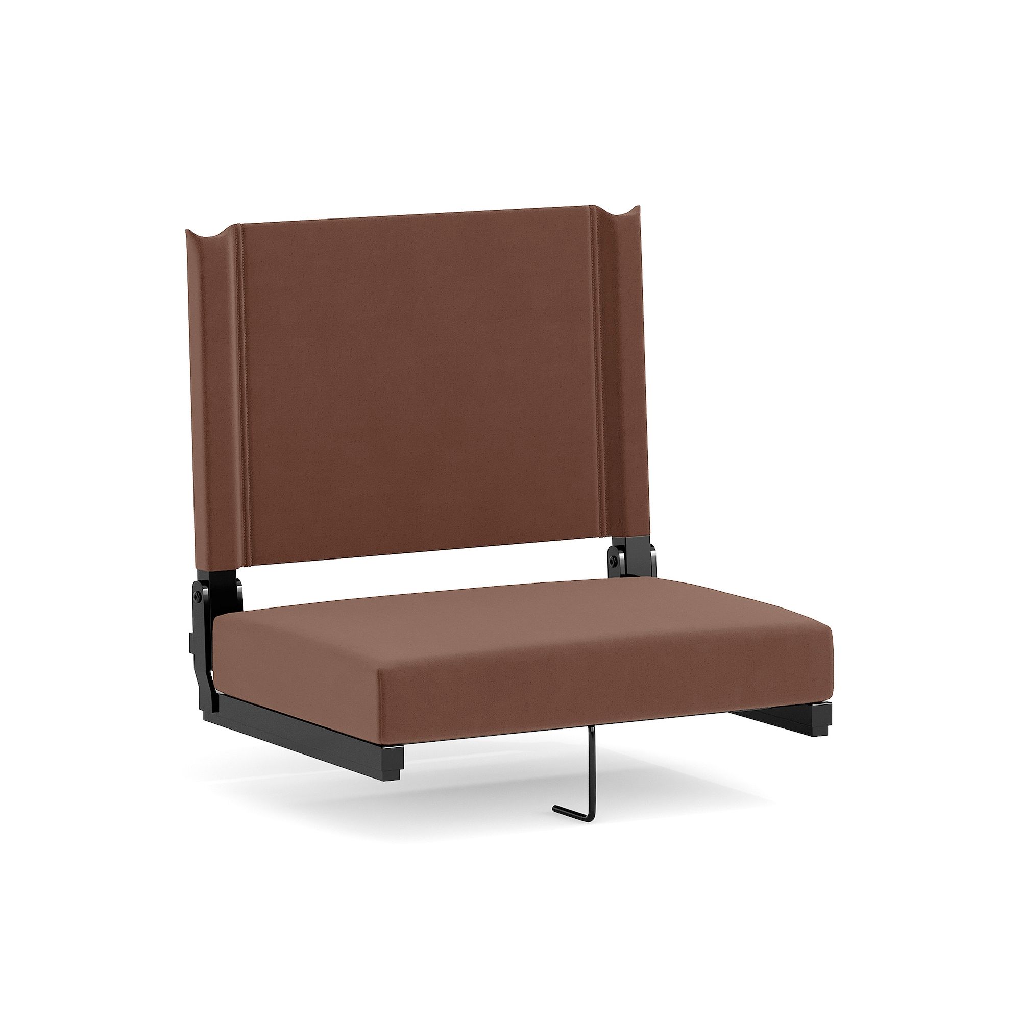 Flash Furniture Grandstand Comfort Seat Stadium Chair, Brown