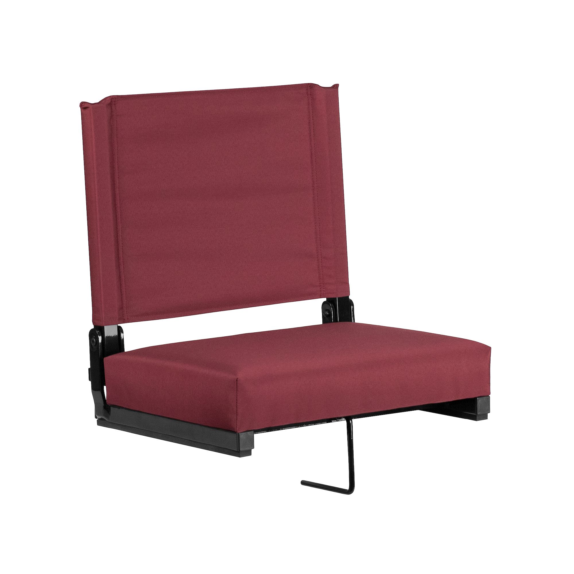 Flash Furniture Grandstand Comfort Seat Stadium Chair, Red