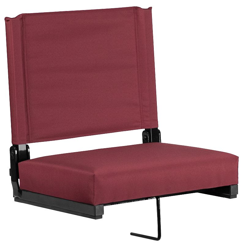 Flash Furniture Grandstand Comfort Seat Stadium Chair, Red