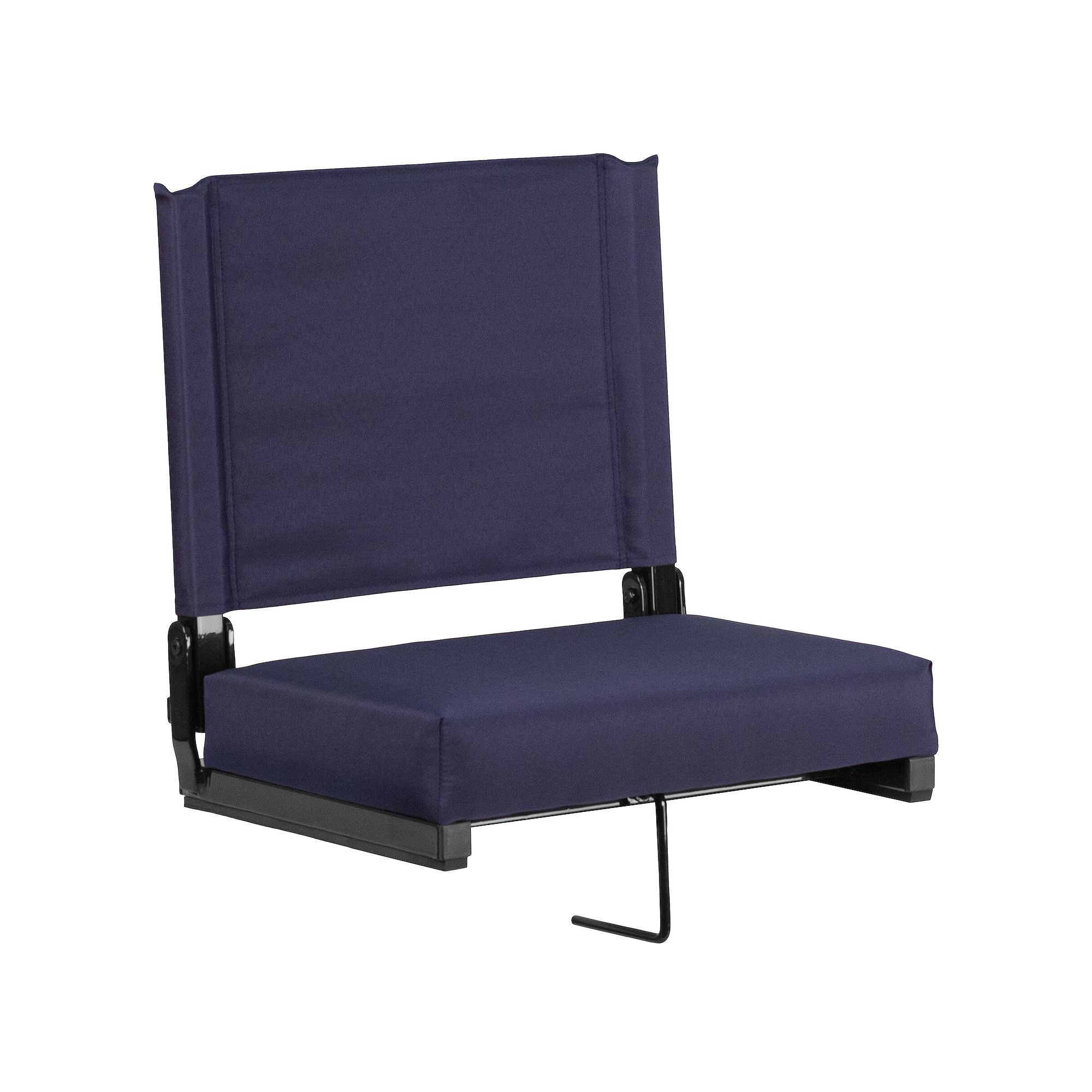 Flash Furniture Grandstand Comfort Seat Stadium Chair, Blue