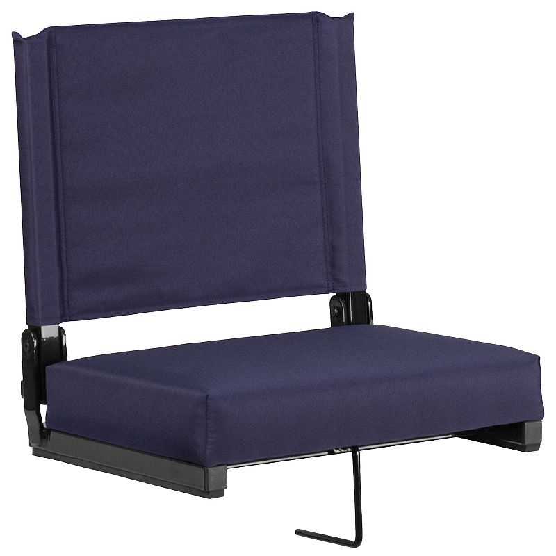 Flash Furniture Grandstand Comfort Seat Stadium Chair, Blue