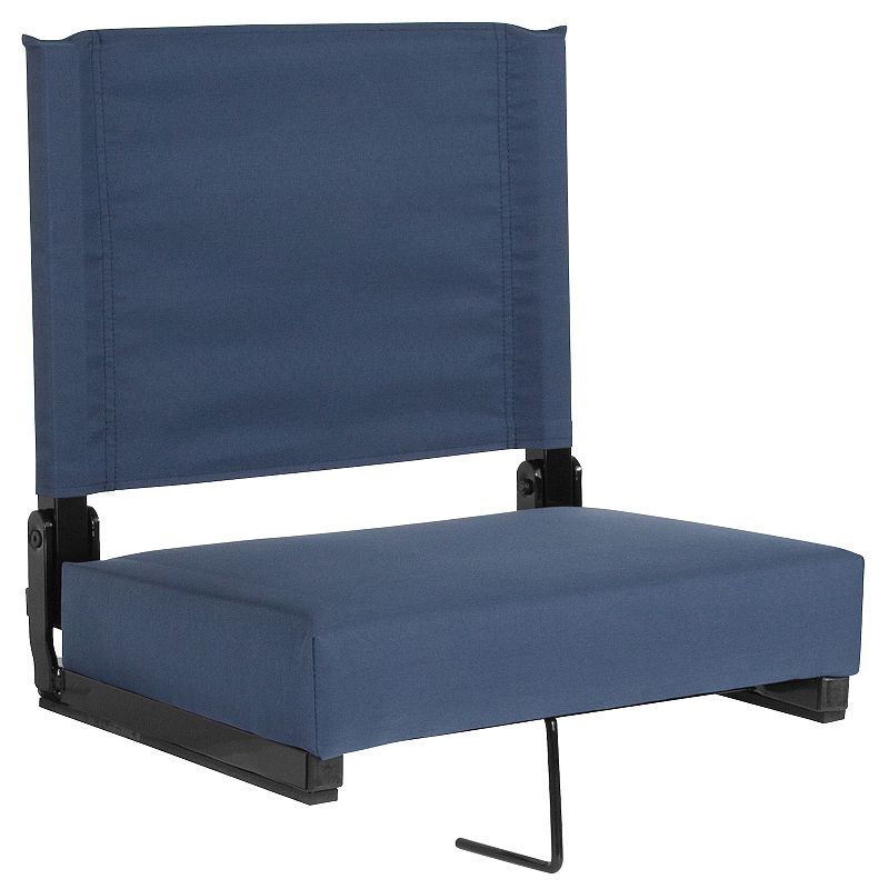 Flash Furniture Grandstand Comfort Seat Stadium Chair, Blue