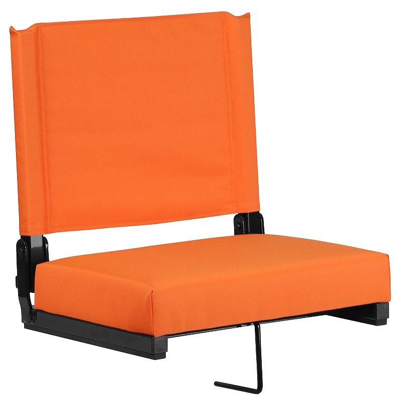 Flash Furniture Grandstand Comfort Seat Stadium Chair, Orange