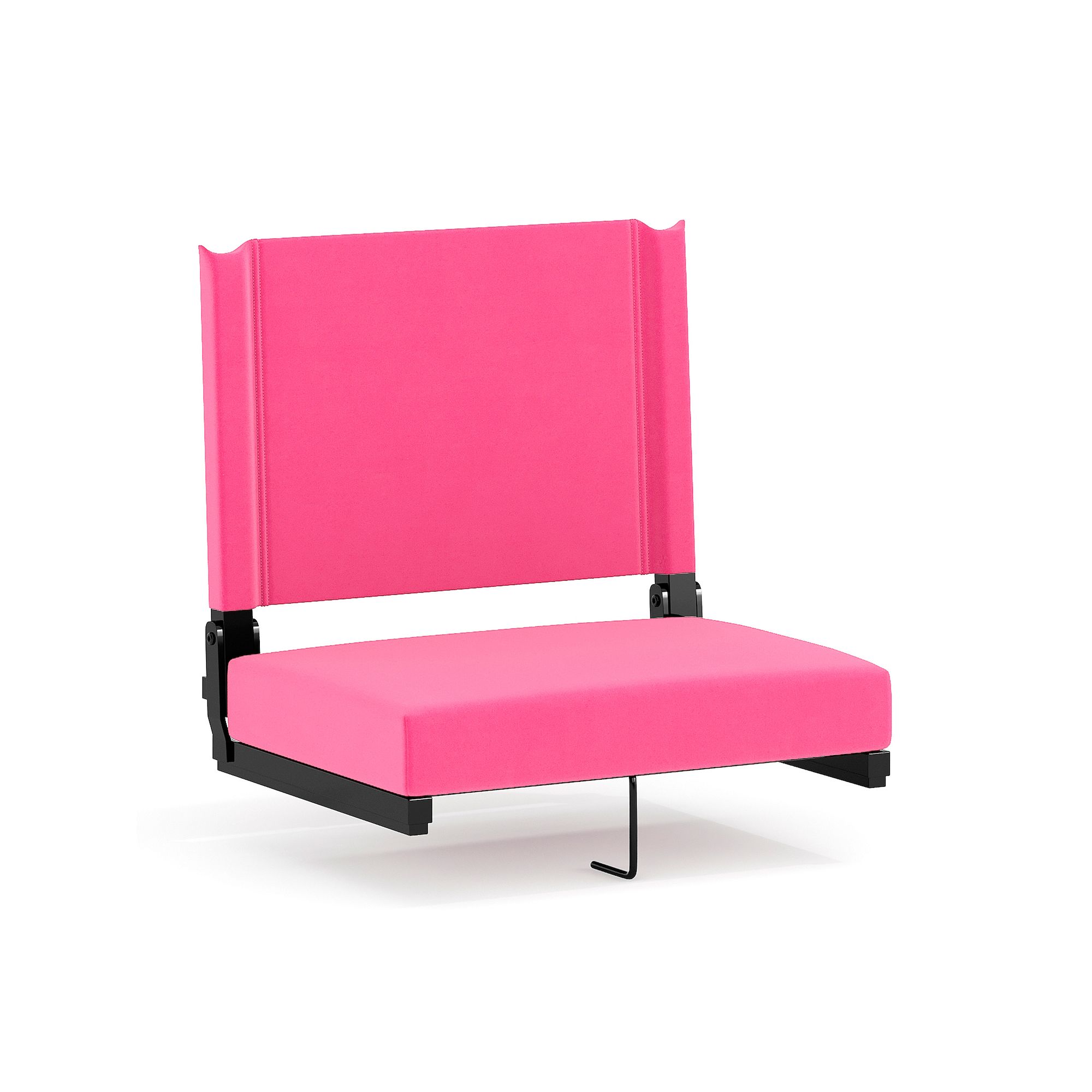 Flash Furniture Grandstand Comfort Seat Stadium Chair, Pink