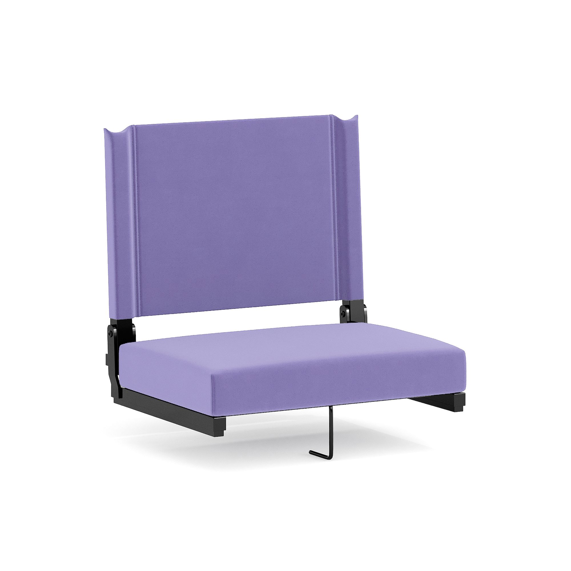 Flash Furniture Grandstand Comfort Seat Stadium Chair, Purple