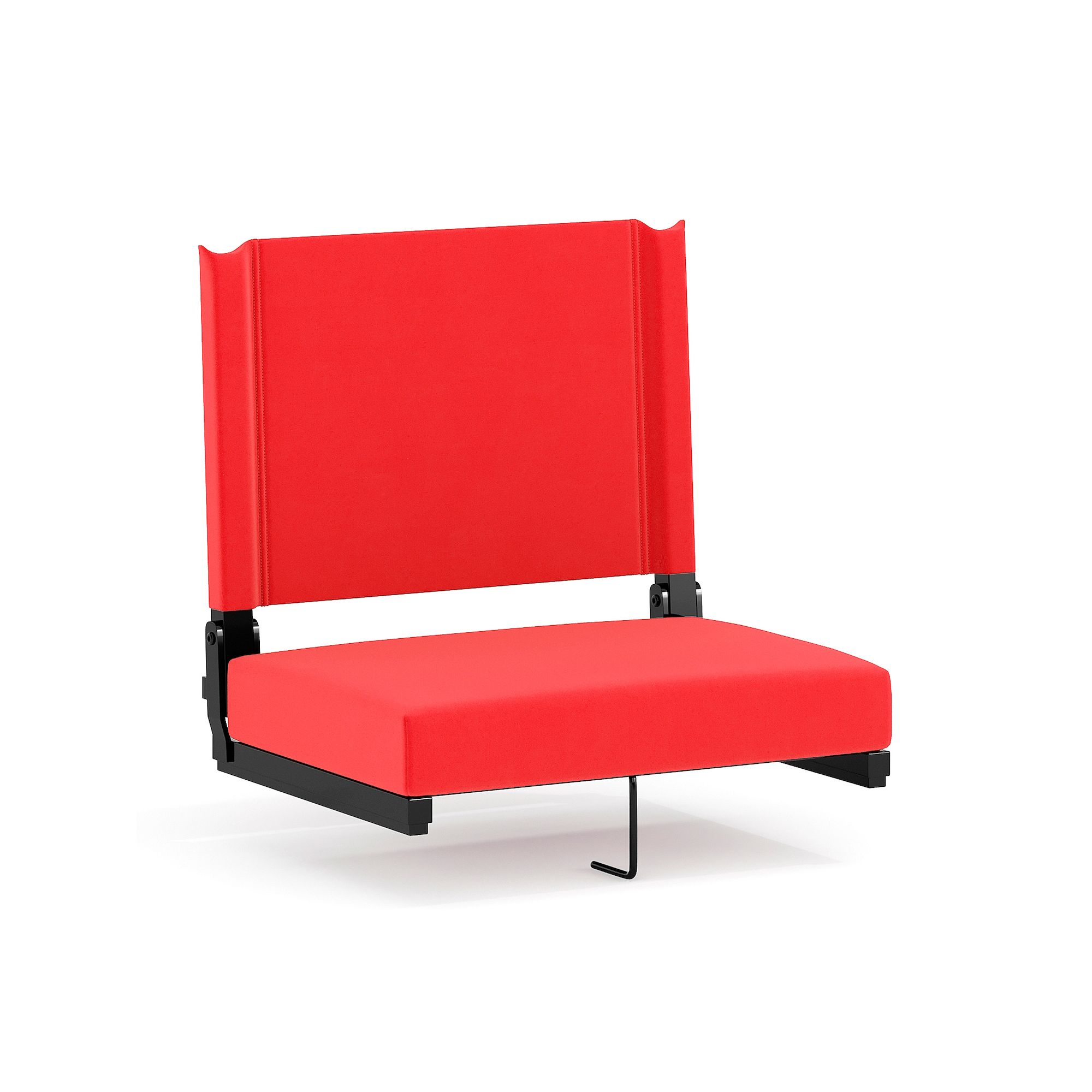 Flash Furniture Grandstand Comfort Seat Stadium Chair, Red