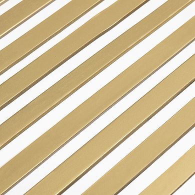 Christian Striped End Table