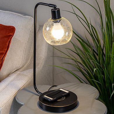 Wireless Charging Station Table Lamp