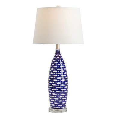 Mya Blue Fish Table Lamp