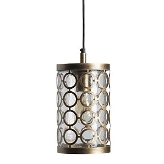 Rosalie Distressed Antique Inspired Pendant Ceiling Light