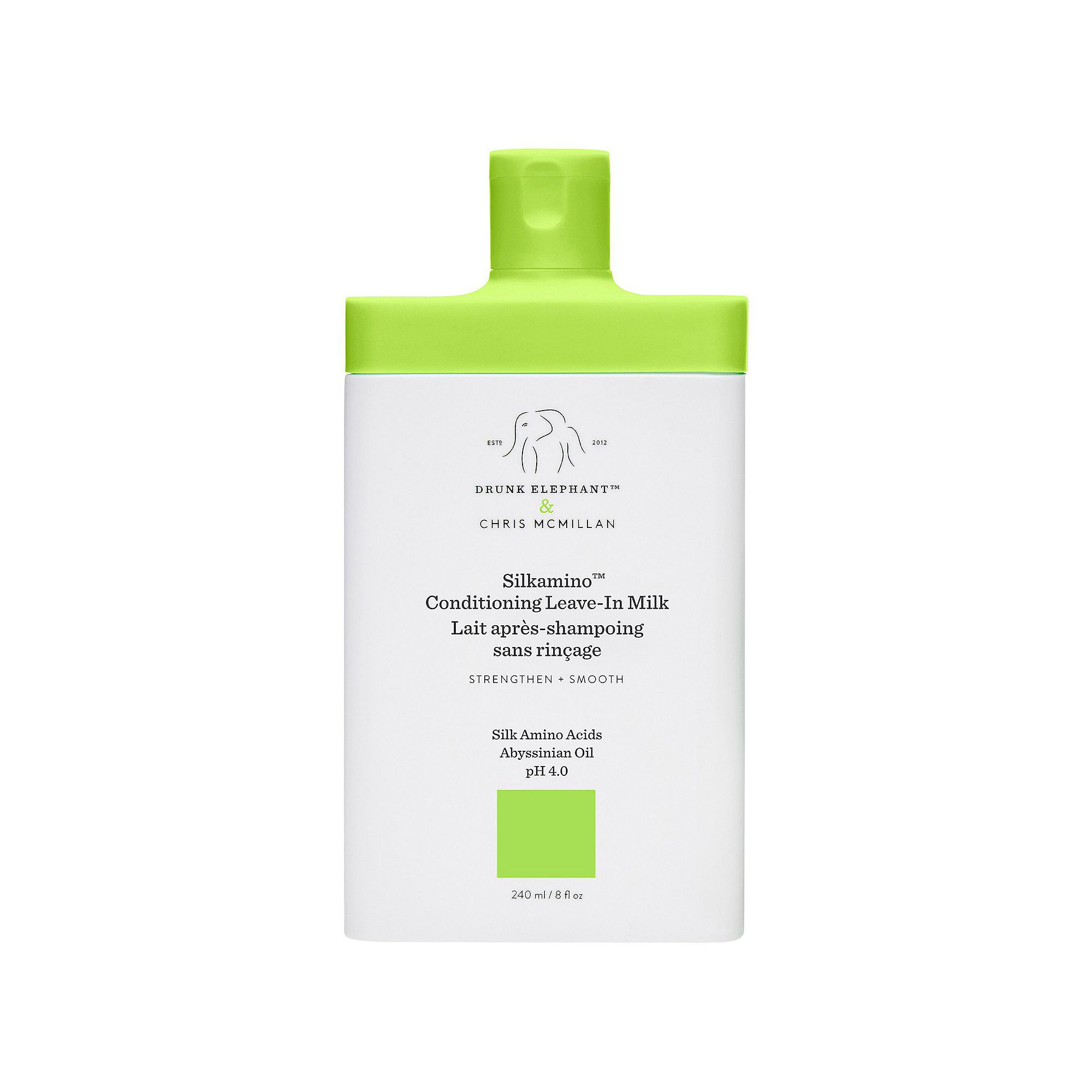 Drunk Elephant Silkamino Conditioning Leave-In Milk, Size: 8 FL Oz, None