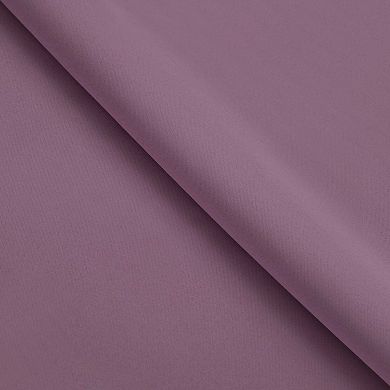 SUPERIOR Solid 2-Pack Grommet Room Darkening Curtain Set
