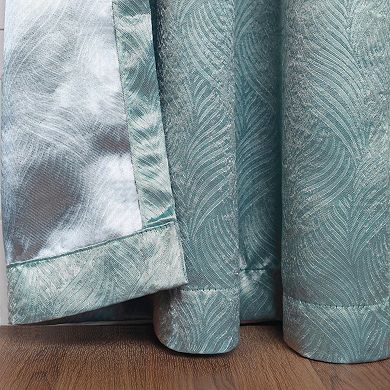 SUPERIOR Waverly 2-Pack Room Darkening Grommet Curtain Set