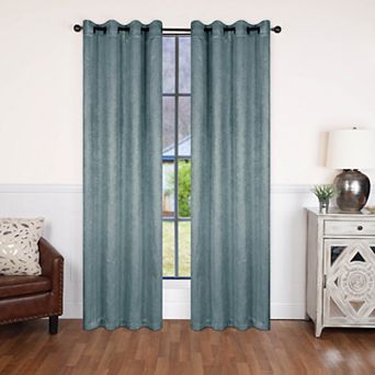 SUPERIOR Waverly 2-Pack Room Darkening Grommet Curtain Set