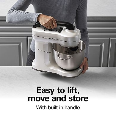 Hamilton Beach 7-Speed Stand Mixer & Attachments