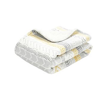 Lush Decor Hygge Geo Soft Sherpa Blanket