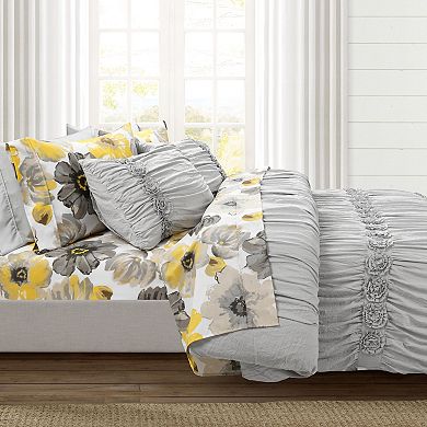 Lush Decor Leah Soft Sheet Set with Pillowcases