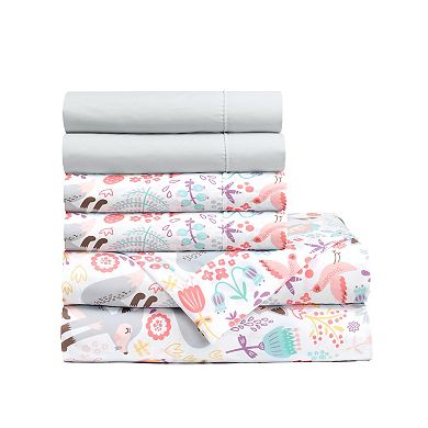 Lush Decor Pixie Fox Soft Sheet Set with Pillowcases