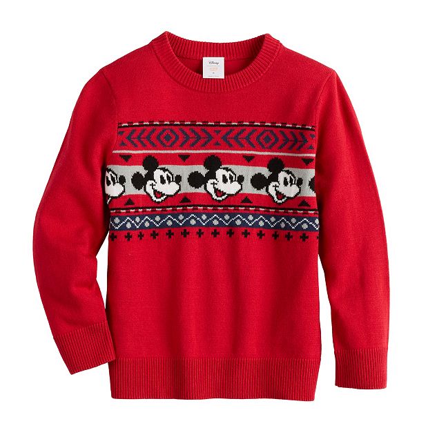 Disney's Mickey Mouse Boys 4-8 Knit Sweater by Jumping Beans®