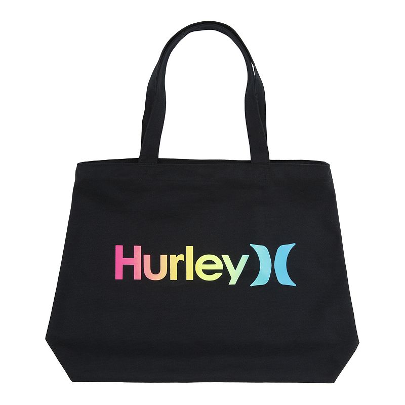 Hurley Beach Canvas Tote Bag, Grey