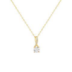 Yellow Cubic Zirconia Necklaces, Jewelry