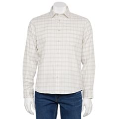 Redhead Ultimate Flannel Long-Sleeve Shirt for Men - Holiday Ivory - XLT