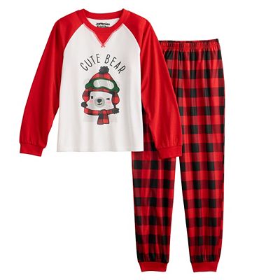 Girls 4-18 Jammies For Your Families® Beary Cool 