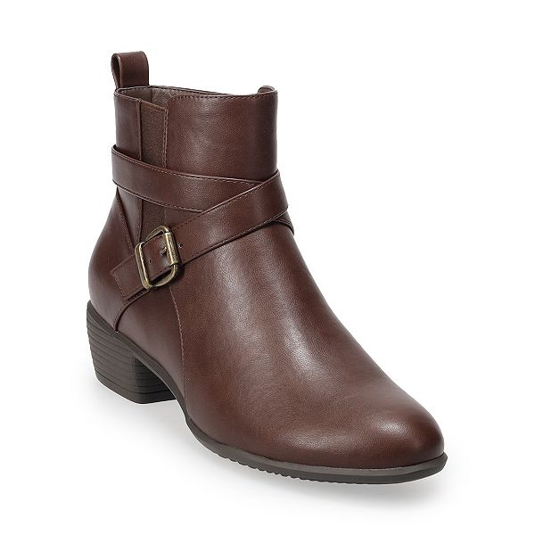 Croft & Barrow® Chaises Women's Ankle Boots - Brown (6.5) – BrickSeek