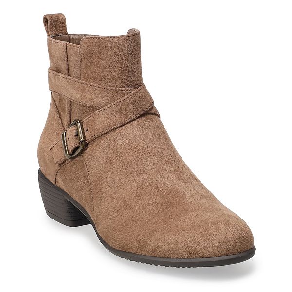 Croft & Barrow® Chaises Women's Ankle Boots Taupe (7) BrickSeek