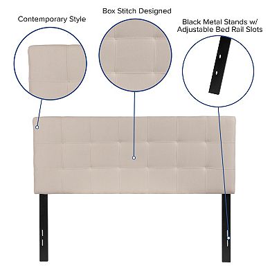 Flash Furniture Bedford Tufted Upholstered Headboard