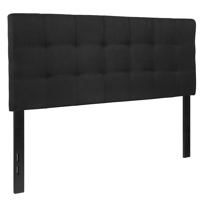 Flash Furniture Bedford Tufted Upholstered Headboard, Black, Twin