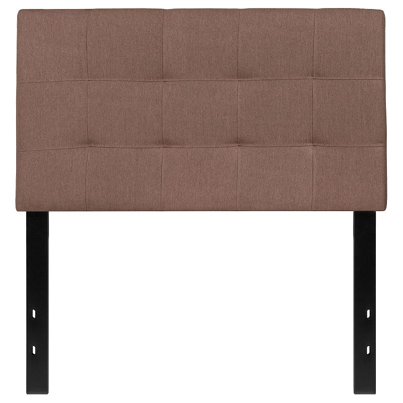 Flash Furniture Bedford Tufted Upholstered Headboard, Brown, Queen