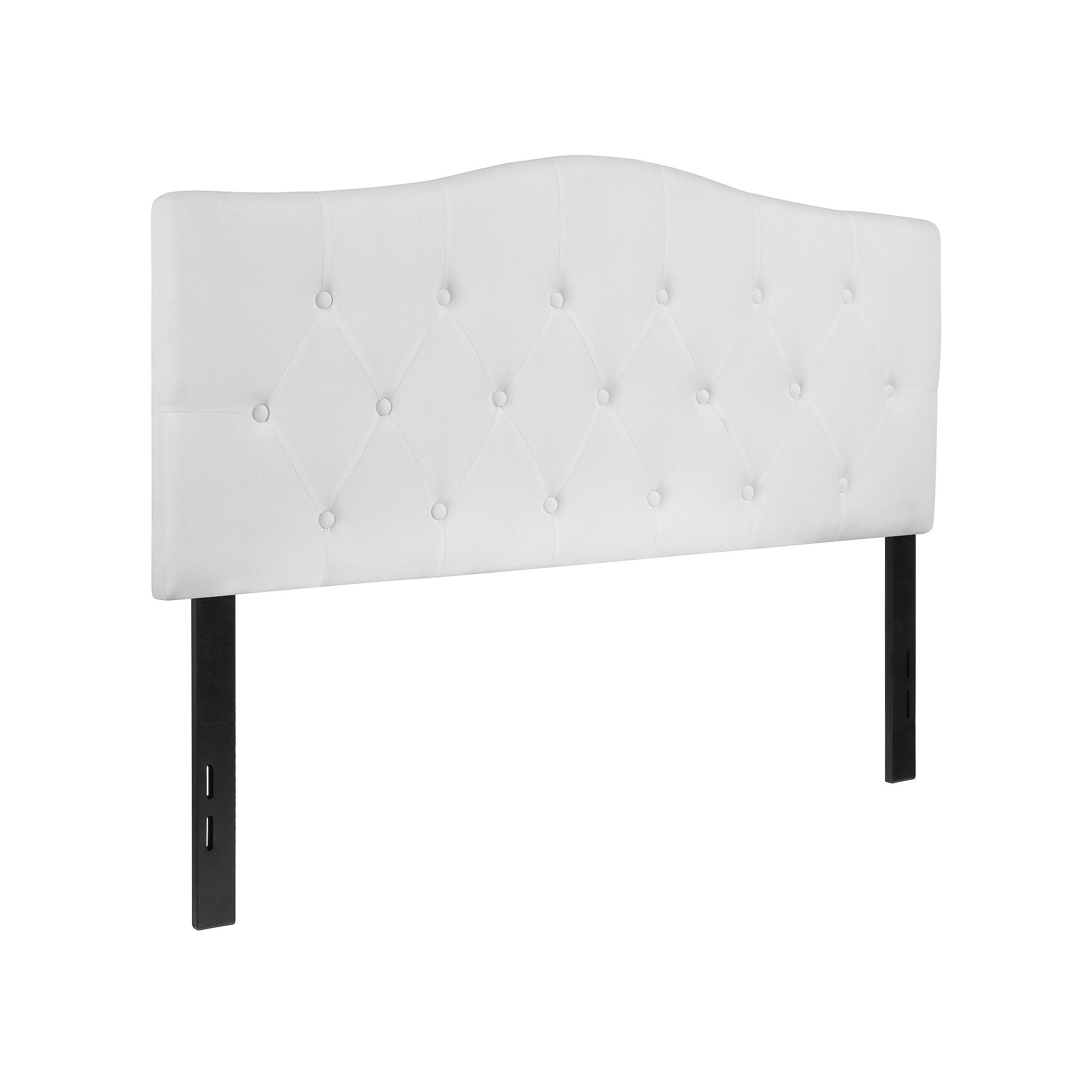 Flash Furniture Cambridge Tufted Upholstered Headboard, White
