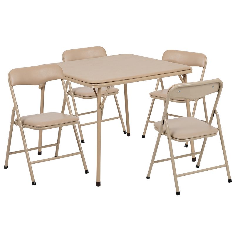 73215056 Kids Flash Furniture Folding Table & Chair 5-piece sku 73215056