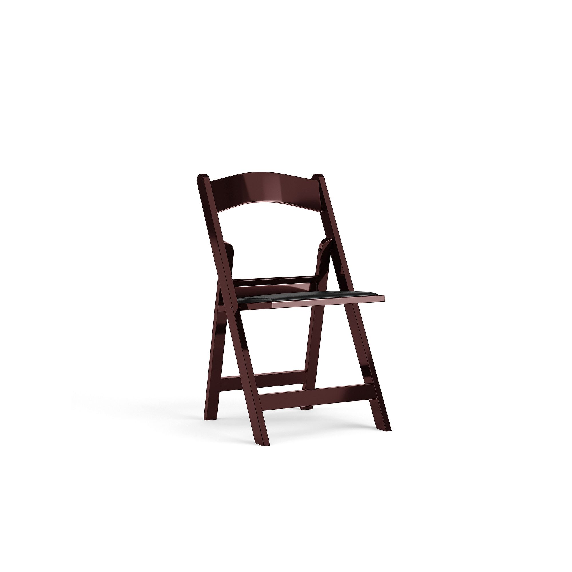 Flash Furniture Hercules Folding Event Chair, Red Brown