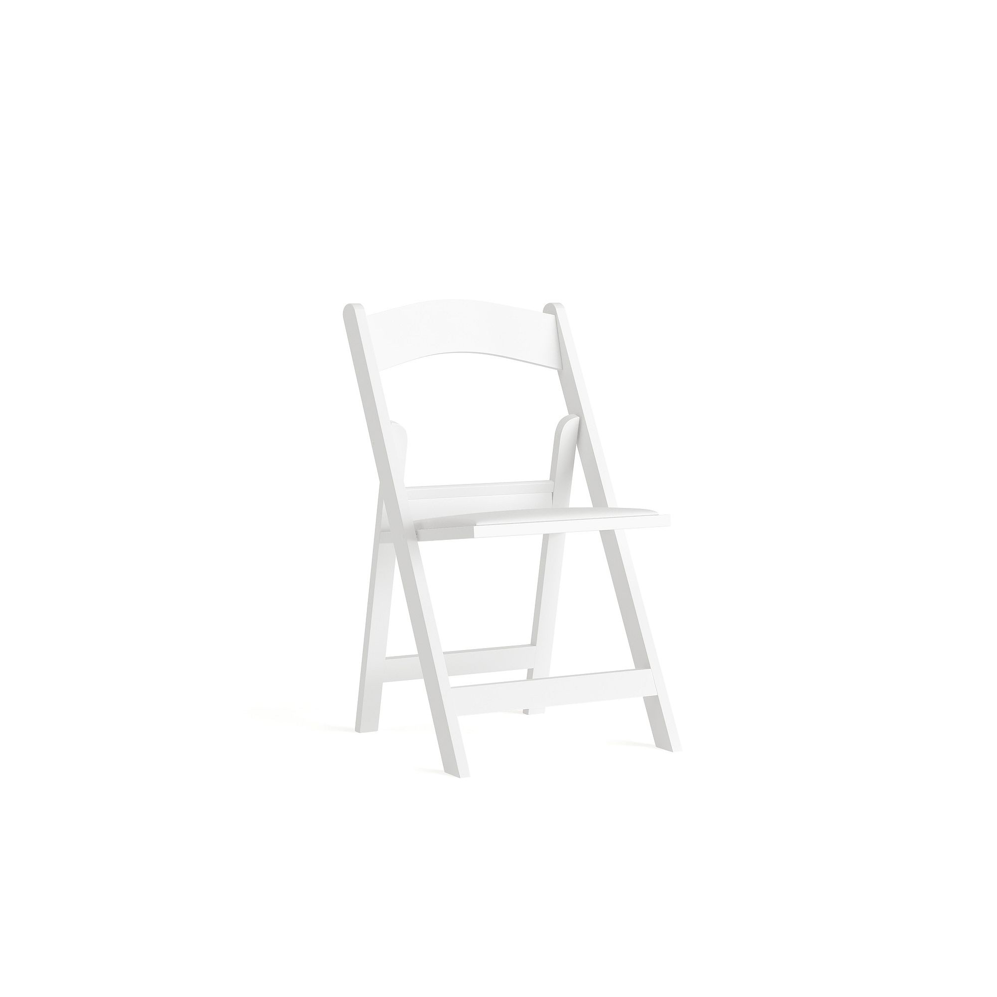 Flash Furniture Hercules Folding Event Chair, White