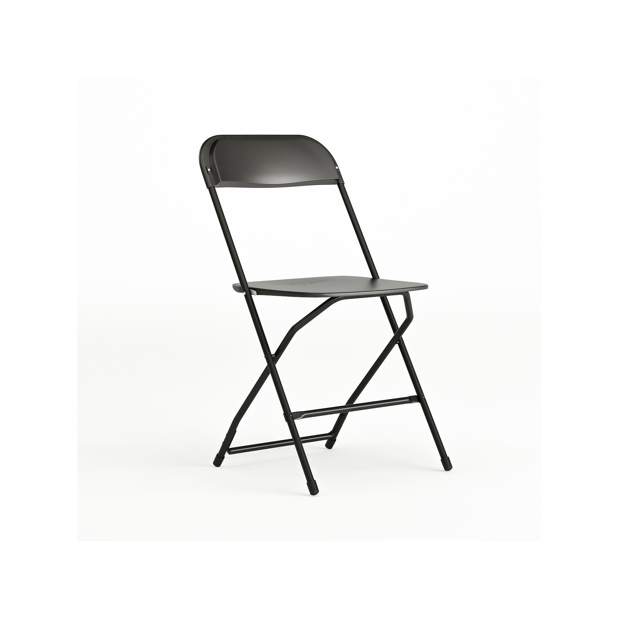 Flash Furniture Hercules Series Folding Event Chair, Black