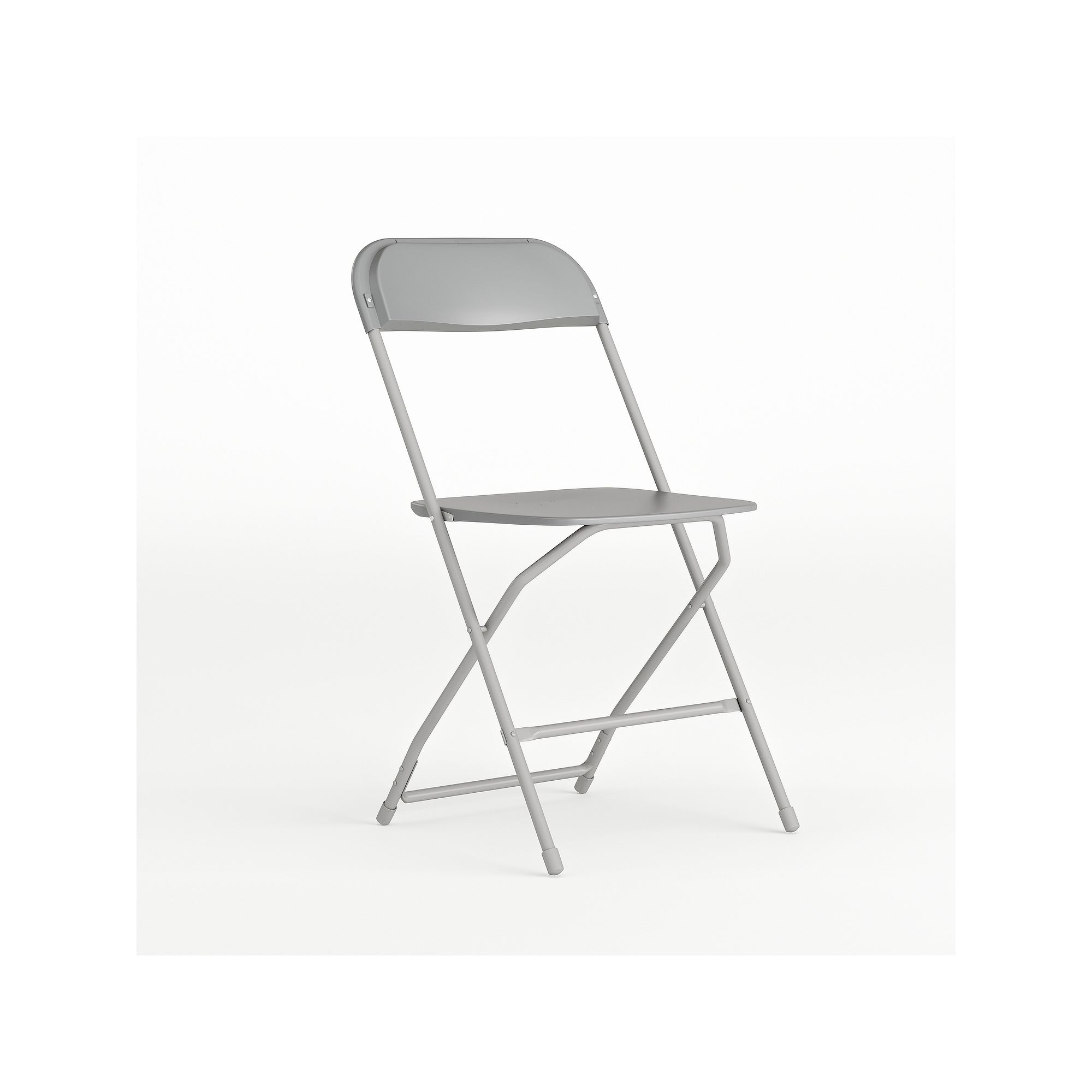 Flash Furniture Hercules Series Folding Event Chair, Gray