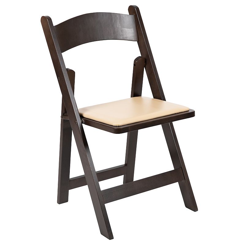 54746416 Flash Furniture Hercules Folding Chair, Brown sku 54746416