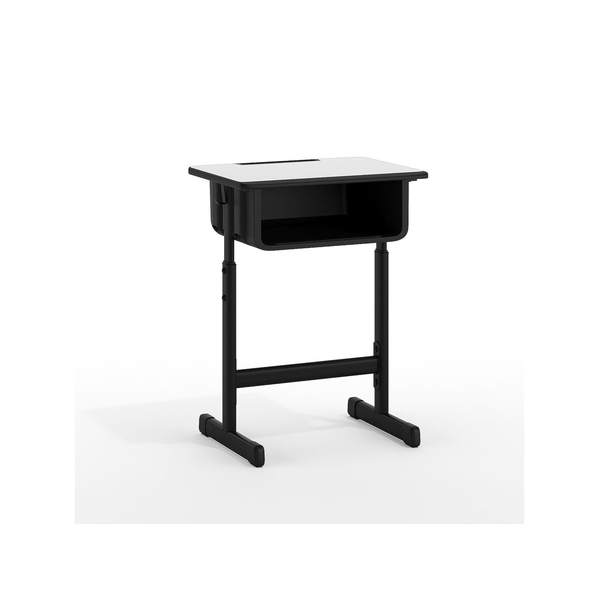 Flash Furniture Adjustable Student Desk, Gray