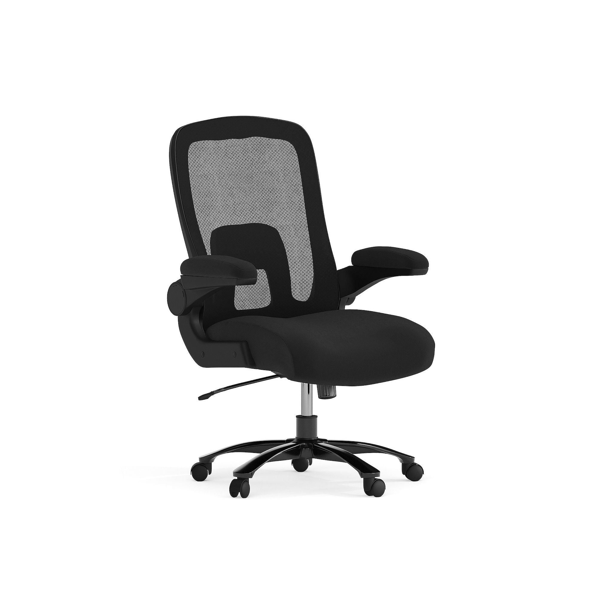 Flash Furniture Hercules Big & Tall Executive Ergonomic Office Chair, Black