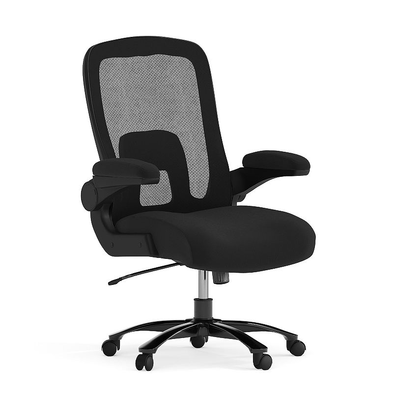 Flash Furniture Hercules Big & Tall Executive Ergonomic Office Chair, Black