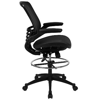 Flash Furniture Mid-Back Mesh Drafting Office Chair